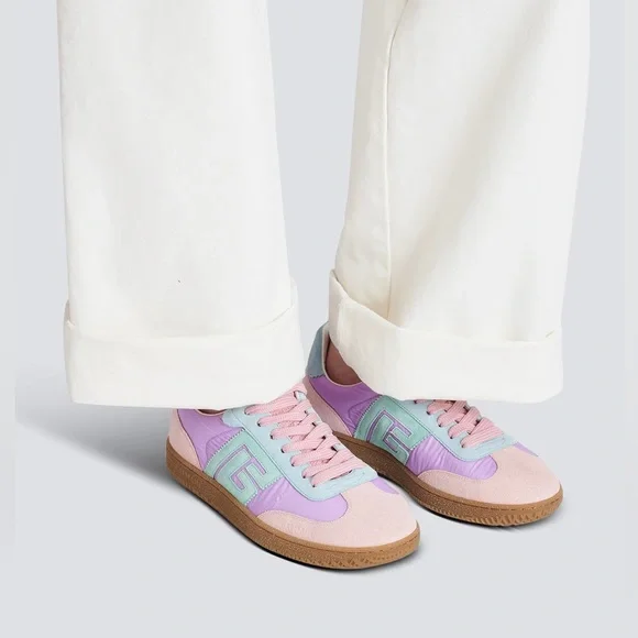 !SOLD! Balmain Swan suede and nylon trainers - Picture 9 of 9